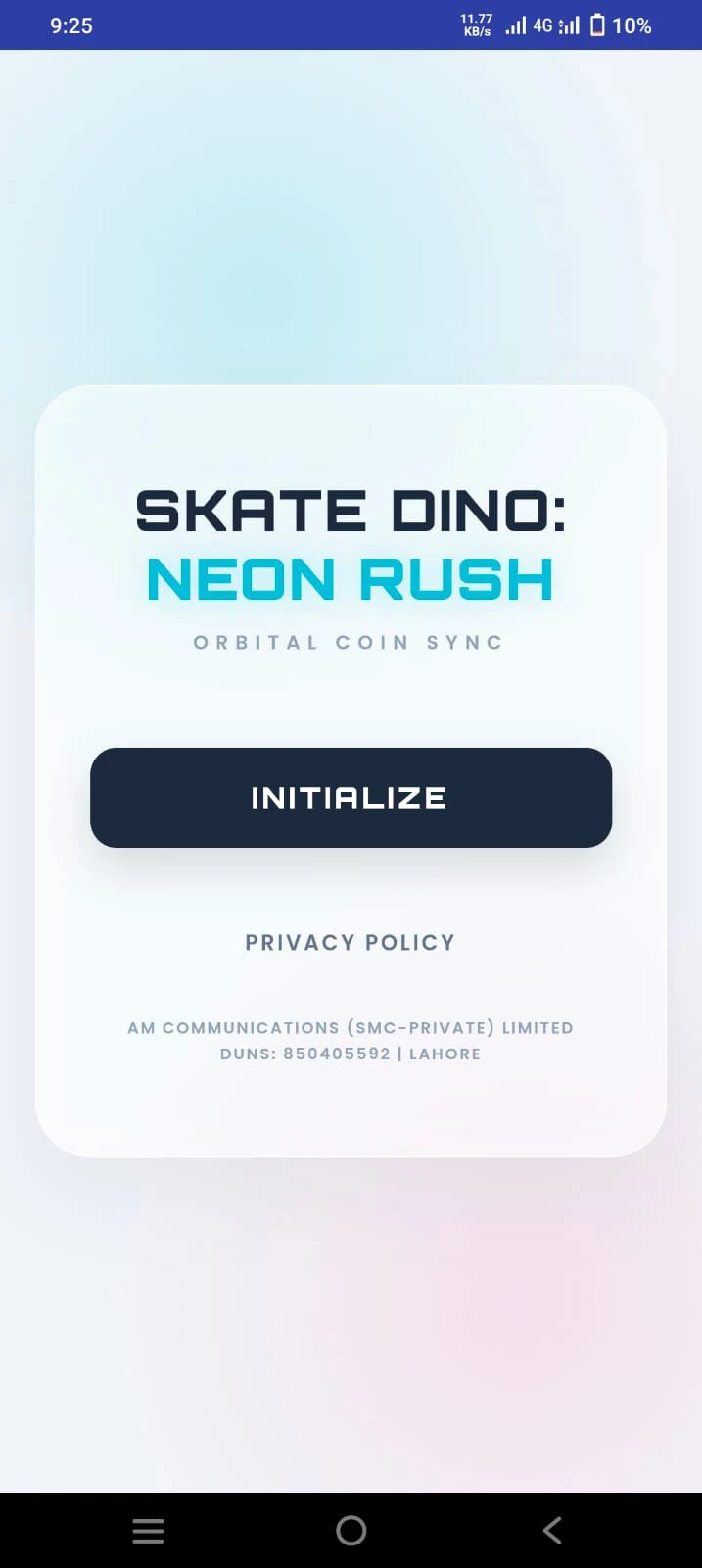 Skate Dino: Neon Rush screenshot