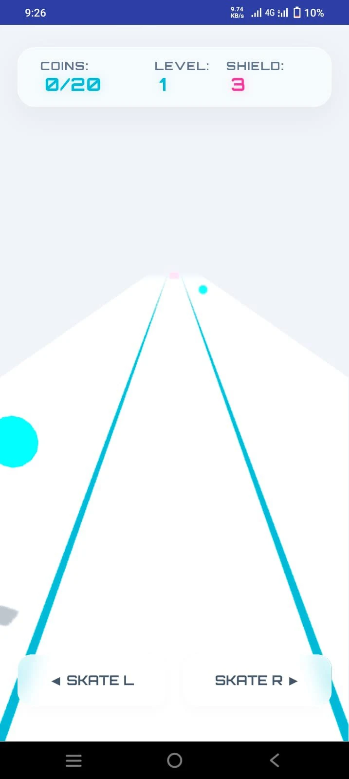 Skate Dino: Neon Rush screenshot